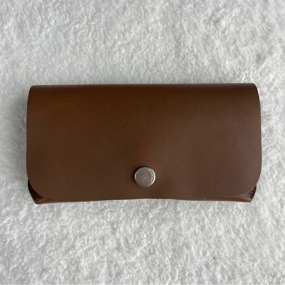 Marni leather sunglasses case